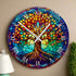 Tree of Life Suncatcher Effect Clock